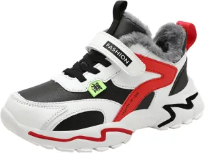 Kids Boys Sneakers Lightweight Athletic Walking/Running Tennis Shoes Adjustable Comfortable Kid Shoes for Girls Size 3