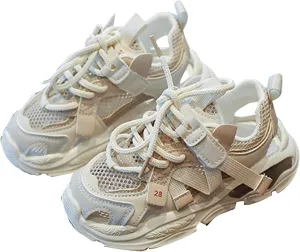 Kids Mesh Hollow Sneakers for Boys Girls Breathable Running Tennis Shoes Lightweight Sport Athletic Boys Slides Size 5