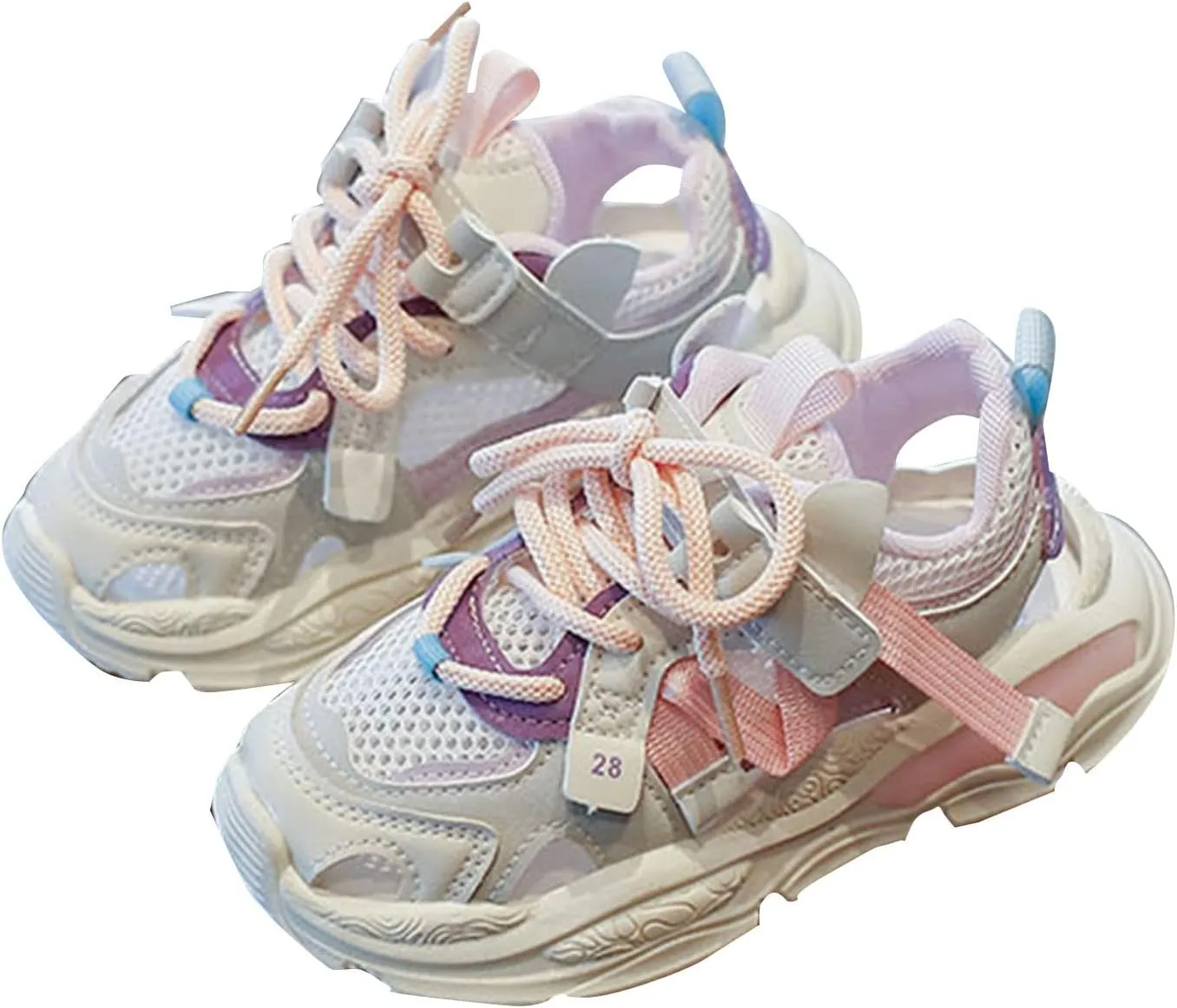 Kids Mesh Hollow Sneakers for Boys Girls Breathable Running Tennis Shoes Lightweight Sport Athletic Boys Slides Size 5
