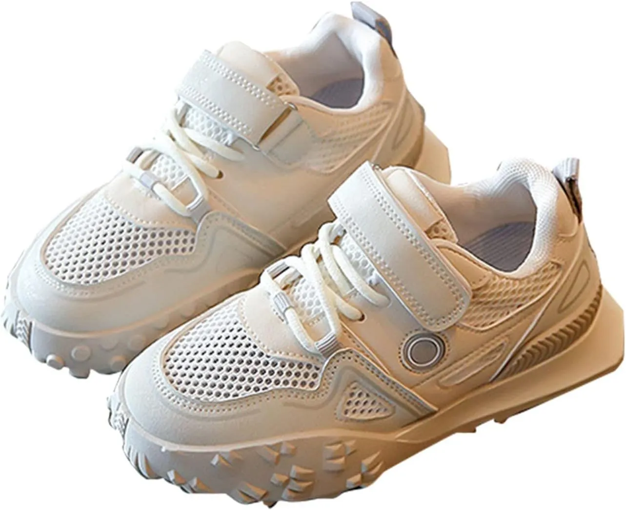 Kids Sneakers for Boys Girls Running Tennis Shoes Lightweight Breathable Anti Slip Mesh Sport Toddler Shoes Size 9