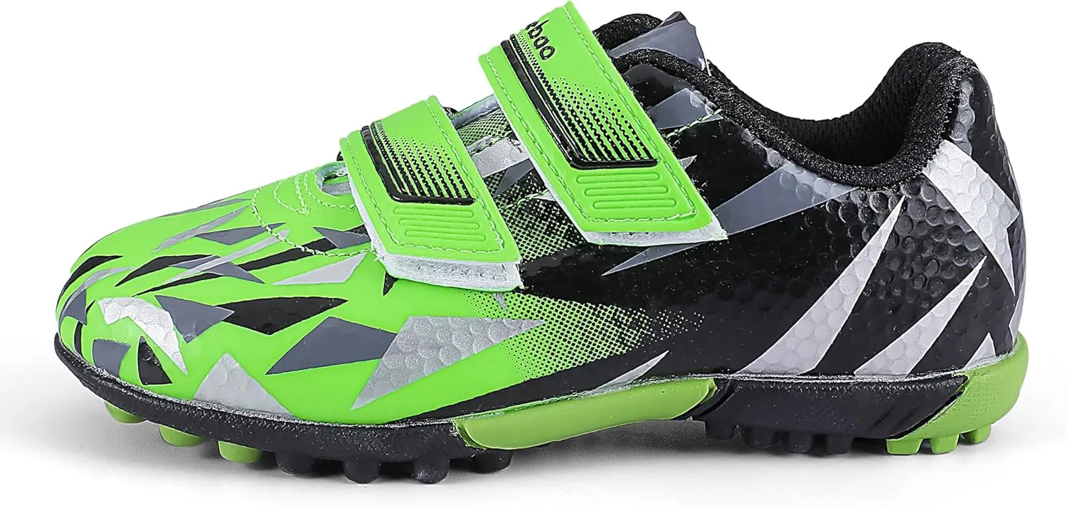 Kids Soccer Turf Cleats Indoor Soccer TF Shoes Toddler Little Boys Girls