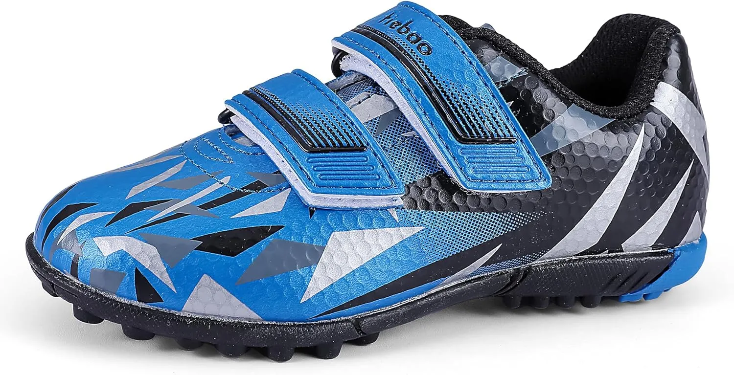 Kids Soccer Turf Cleats Indoor Soccer TF Shoes Toddler Little Boys Girls