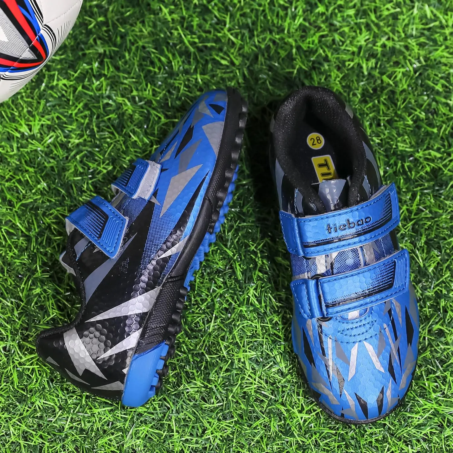 Kids Soccer Turf Cleats Indoor Soccer TF Shoes Toddler Little Boys Girls