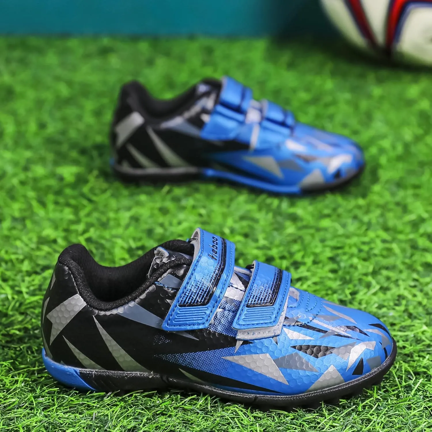 Kids Soccer Turf Cleats Indoor Soccer TF Shoes Toddler Little Boys Girls