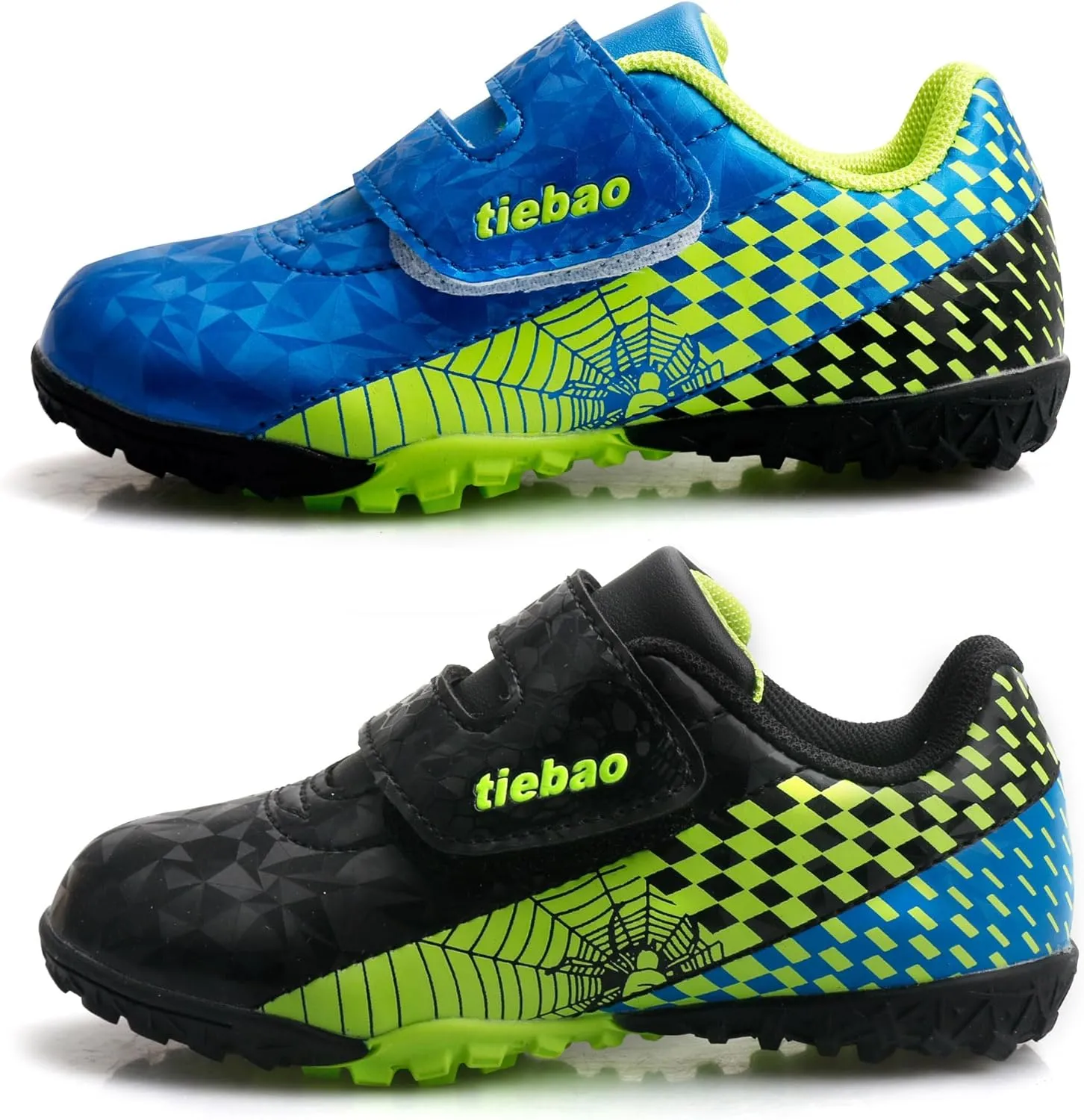 Kids Soccer Turf Cleats Indoor Soccer TF Shoes Toddler Little Boys Girls