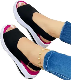 Ladmiple Loafers For Women Dressy Platform Women's Canvas Shoes Low Cut Slip On Sneaker Casual Walking Shoes Dressy Summer Comfortable Fashion Platform Flats Loafers