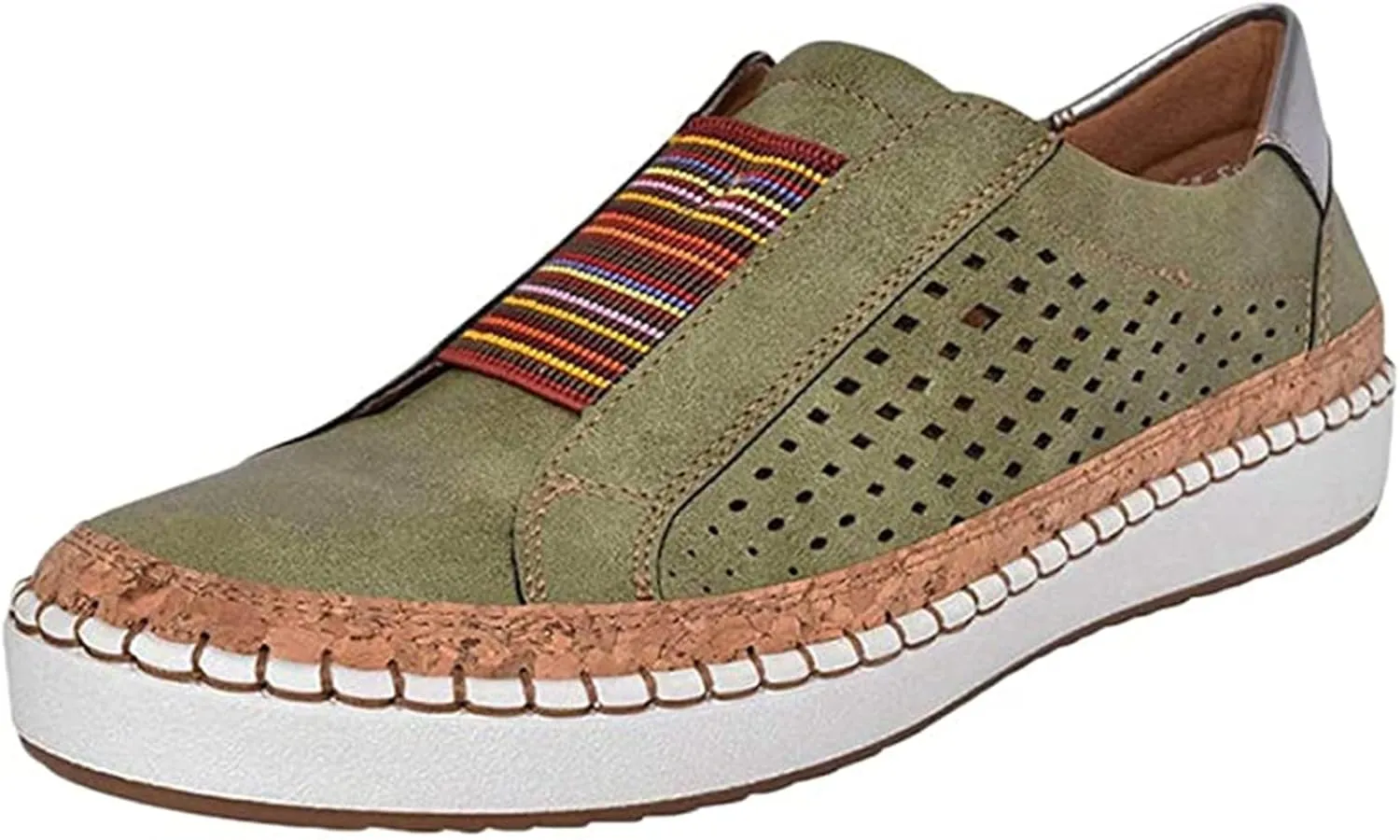 Ladmiple Shoes For Women Sneakers Slip Ons Canvas Shoes Casual Summer Cute Low Cut Fashion Walking Shoes Flats Loafers