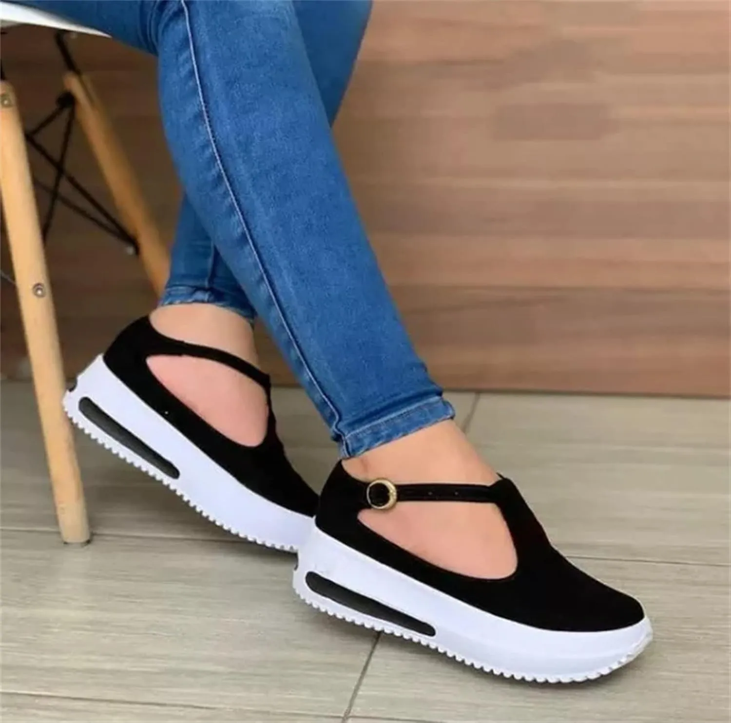 Ladmiple Shoes For Women Sneakers Trendy Canvas Shoes Fashion Slip on Walking Shoes Dressy Casual Summer Flats Loafers