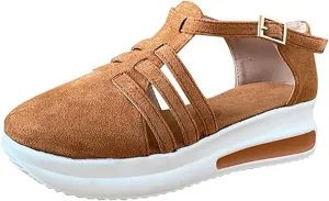 Ladmiple Womens Shoes Dressy Casual Loafers Canvas Shoes Low Cut Slip On Walking Comfortable Fashion Platform Sneakers