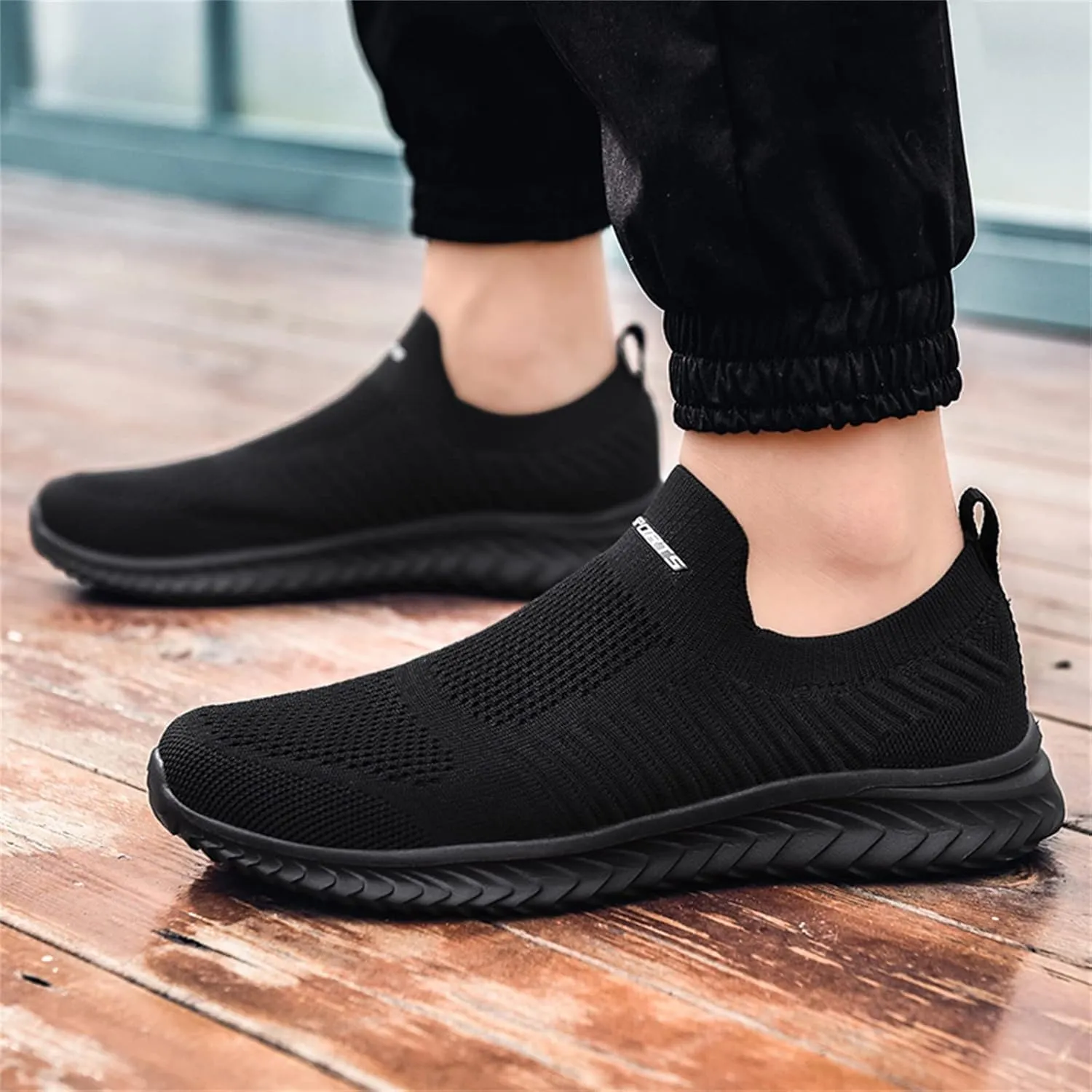 Low-Top Slip Ons Women's Fashion Sneakers Casual Mens Dress Shoes Lightweight Casual Shoes Trendy Chunky Sneakers Black Tennis Shoe Loafers Shoe