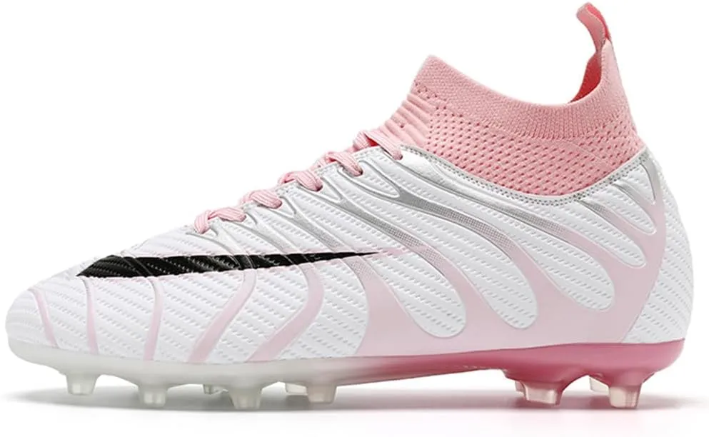 Maylrvjv Men's Soccer Cleats Football Shoes Comfortable Indoor and Outdoor Training Sports Sneakers