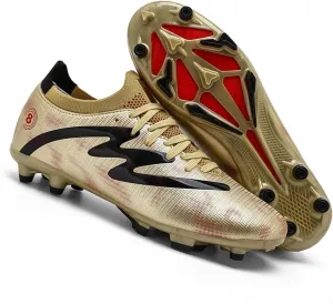 MEBAMY Men's Soccer Shoes High-Top Soccer Cleats Outdoor Breathable Athletic Professional Spikes Youth Boys Football Shoes Unisex