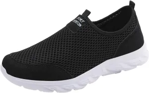 Men Shoes Summer Lightweight Breathable Casual Single Mesh Casual Running Shoes Sneaker Men Leather