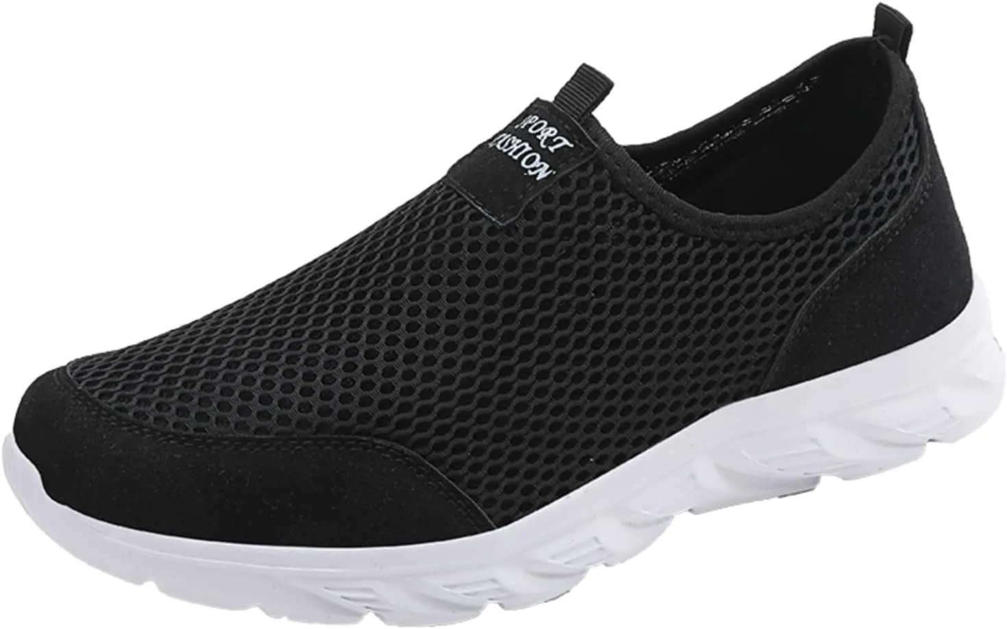 Men Shoes Summer Lightweight Breathable Casual Single Mesh Casual Running Shoes Sneaker Men Leather