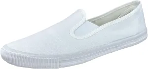 Men White Canvas Kong Fu Shoes Slip on Low-Top Women Tai Chi Flat Non Slip Casual Walking Shoes