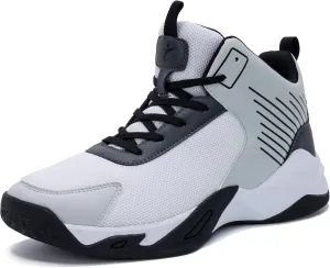 Men's Basketball Shoe High-Top Athletic Running Sneakers Outdoor Trainers Non-Slip Lightweight Cushioning Workout Sport Shoes US 7-13