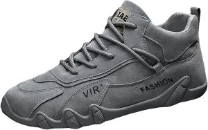 Men's Fashion Versatile Walking Shoes Lightweight Breathable Slip on Running Shoe Athletic Gym Tennis Sneakers