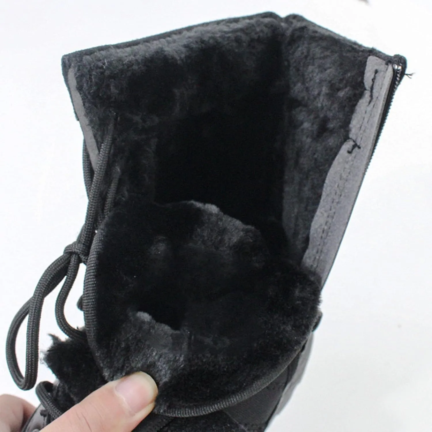 Men's Outdoor Tactical Combat Boots, Waterproof Army Boots, Lightweight and Sturdy Shoes for Hiking and Work