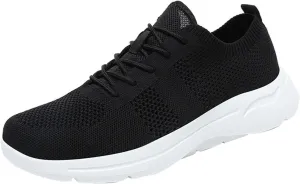 Mens Oxfords Lace-Up Lightweight Casual Walking Shoes Running Shoes for Women Mesh Woman Shoes Casual Chunky Sneakers Red Tennis Shoe Loafers Shoe