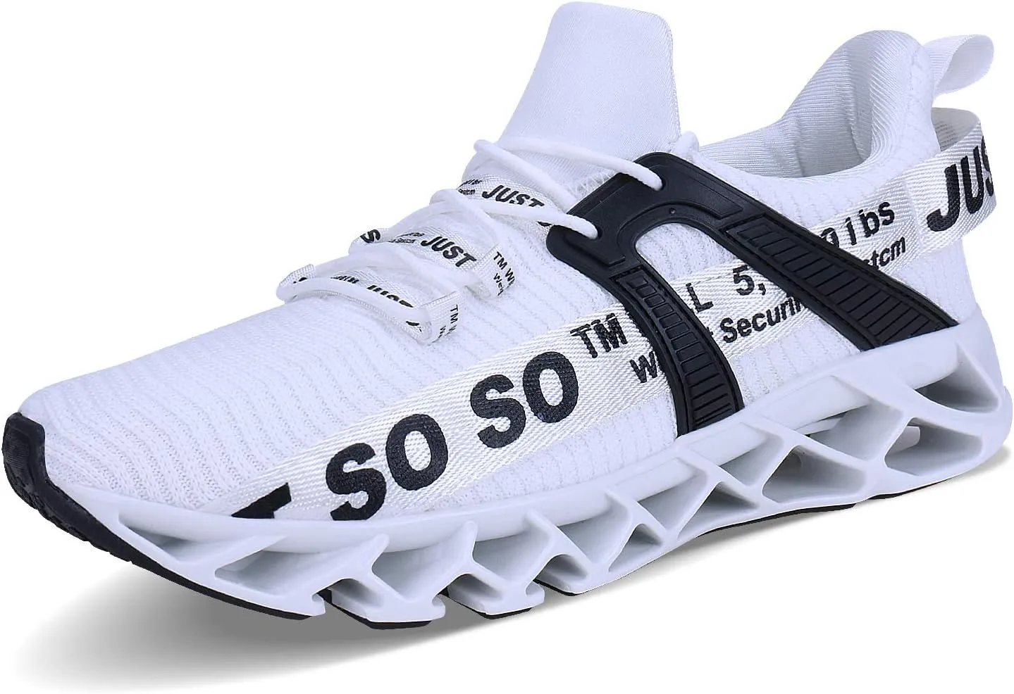 Mens Running Shoes Walking Non Slip Blade Type Sneakers