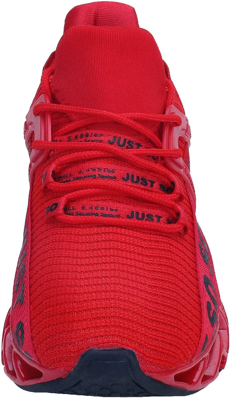 Mens Running Shoes Walking Non Slip Blade Type Sneakers