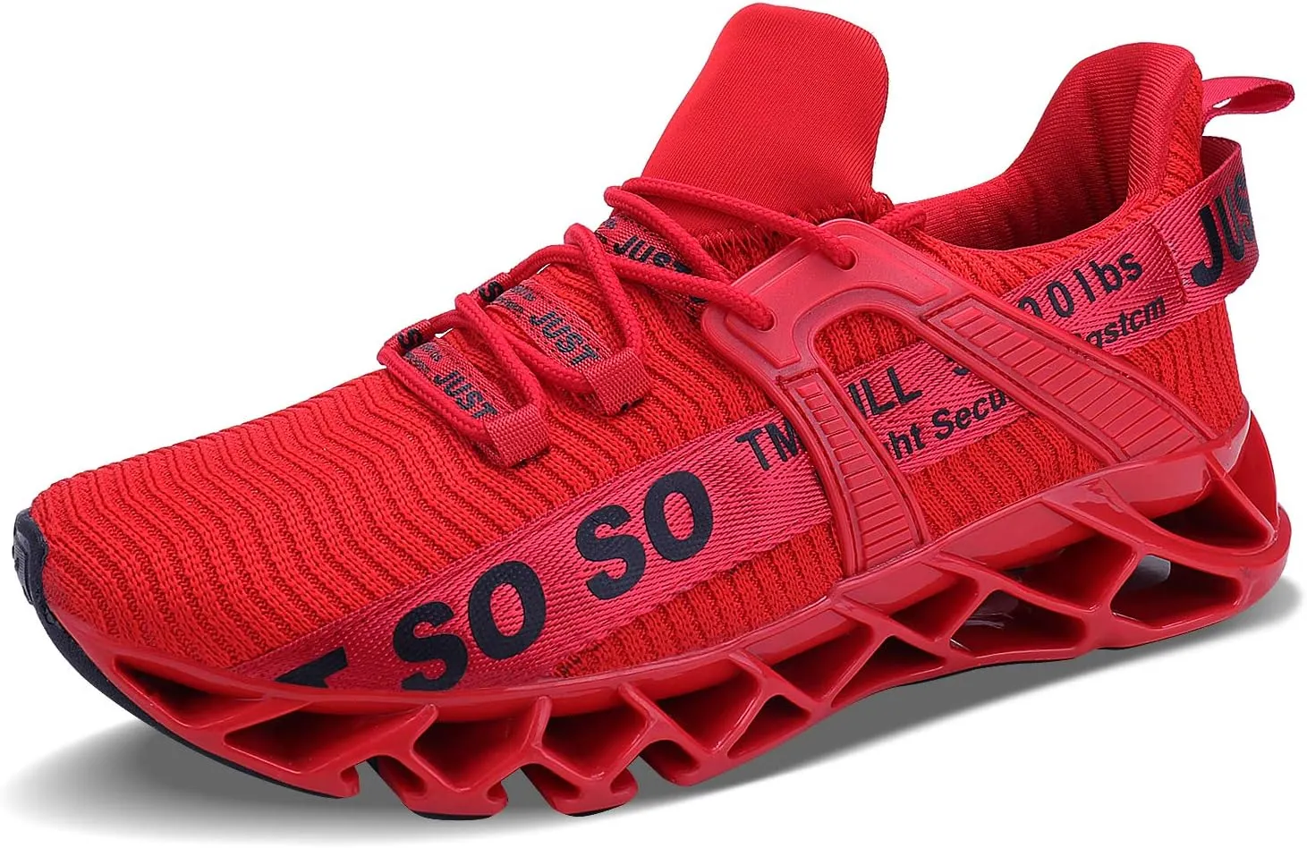 Mens Running Shoes Walking Non Slip Blade Type Sneakers