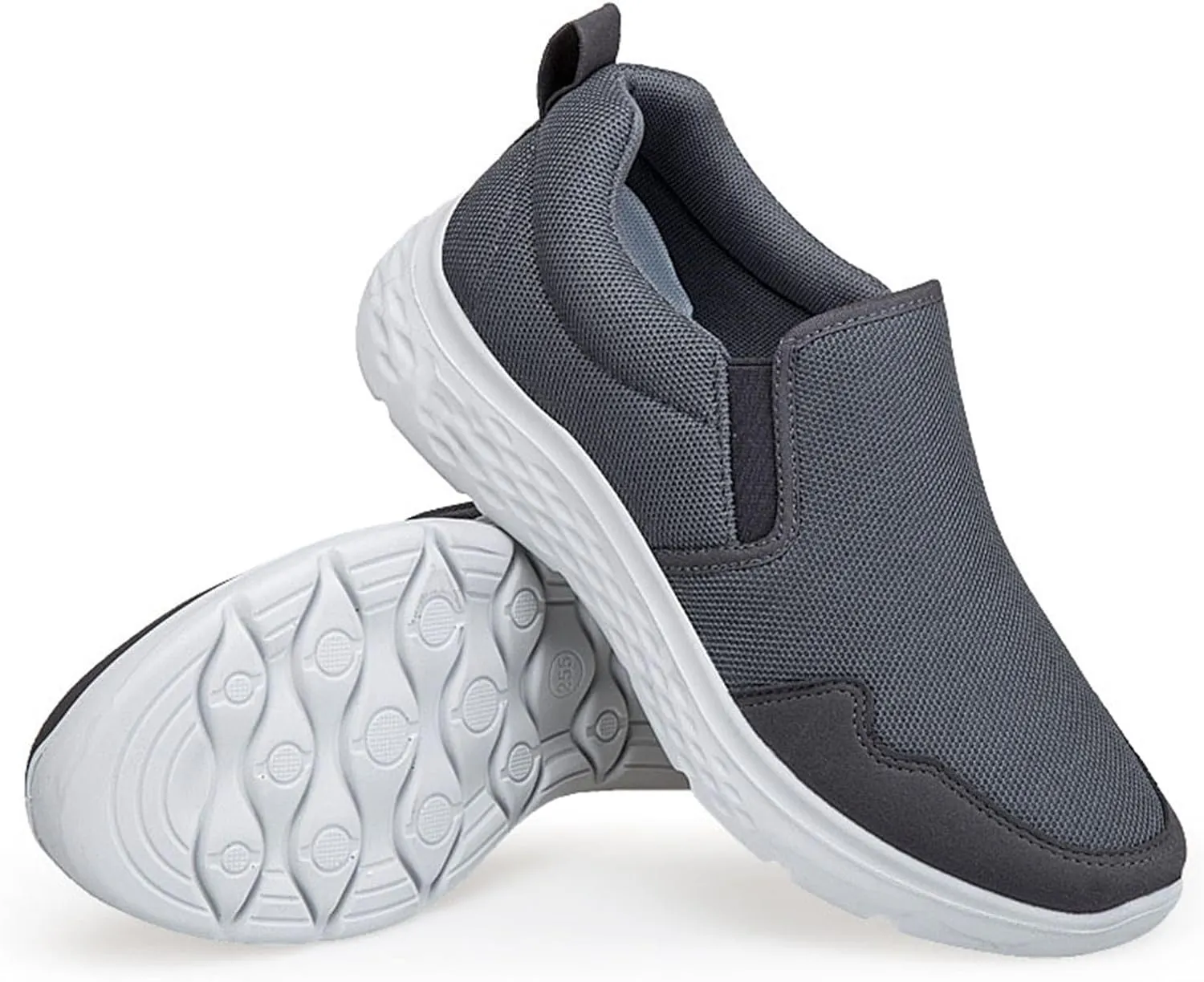 Mens Slip On Sneakers Wide Width Dance Shoes for Women Slip On Casual Shoes Wide Toe Box Trendy Casual Loafers for Women Dressy Walking Sneakers for Women Arch Suport