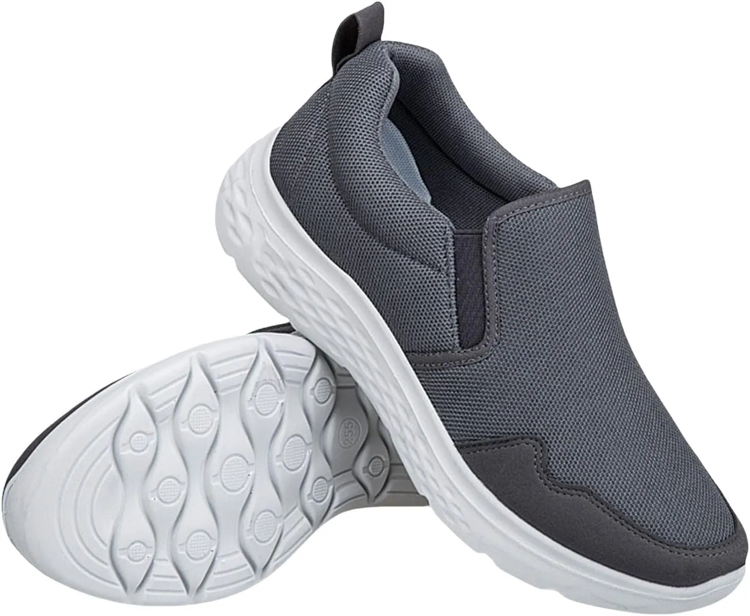 Mens Slip On Sneakers Wide Width Dance Shoes for Women Slip On Casual Shoes Wide Toe Box Trendy Casual Loafers for Women Dressy Walking Sneakers for Women Arch Suport