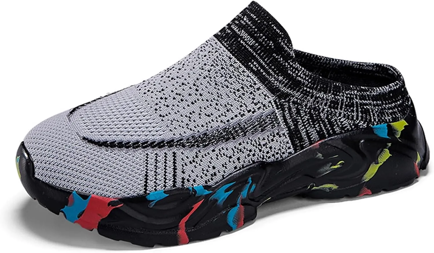 Mules for Women 2025 Backless Walking Sneakers Running Shoes for Women Jogging Women's Casual Shoes Women's Fashion Sneakers Slip On Tennis Shoe White Loafers