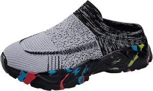 Mules for Women 2025 Backless Walking Sneakers Running Shoes for Women Jogging Women's Casual Shoes Women's Fashion Sneakers Slip On Tennis Shoe White Loafers