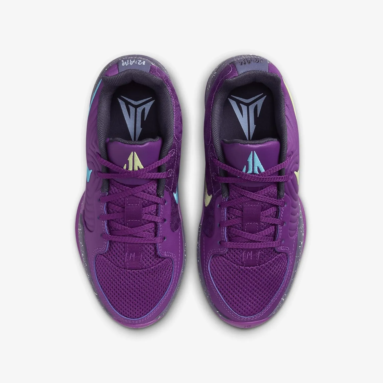 Nike Ja 2 'Big Kids' Basketball Shoes (FV5633-500, Bold Berry/Light Lemon Twist/Dark Raisin/Baltic Blue)