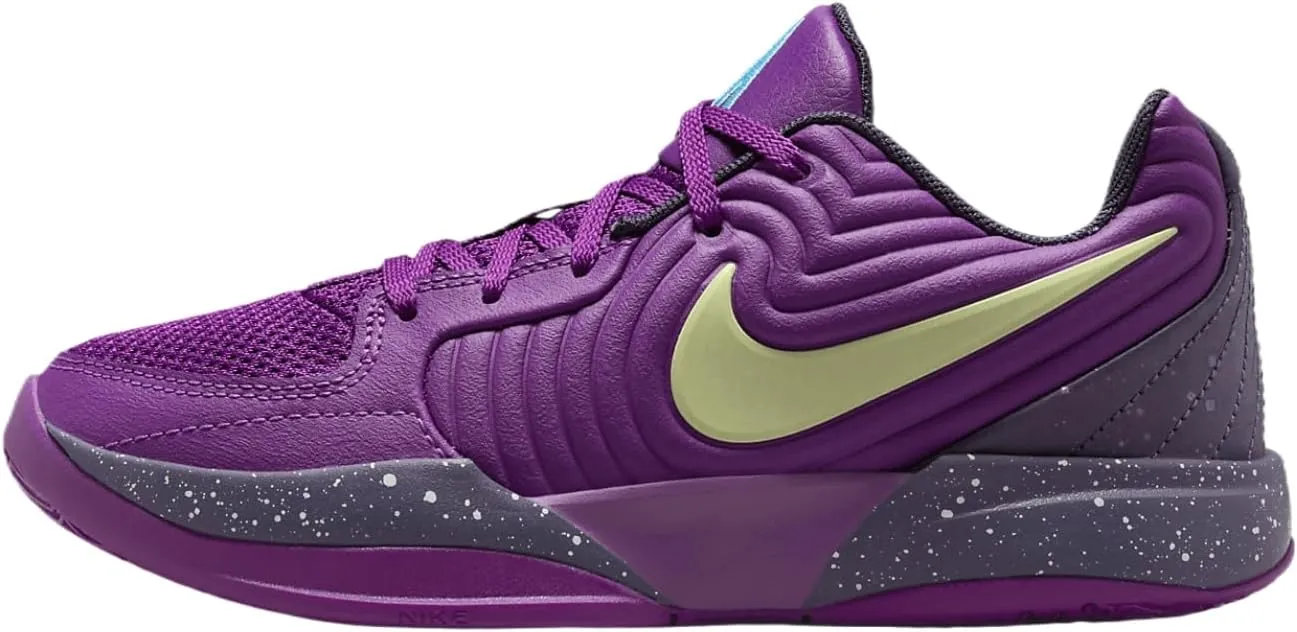 Nike Ja 2 'Big Kids' Basketball Shoes (FV5633-500, Bold Berry/Light Lemon Twist/Dark Raisin/Baltic Blue)