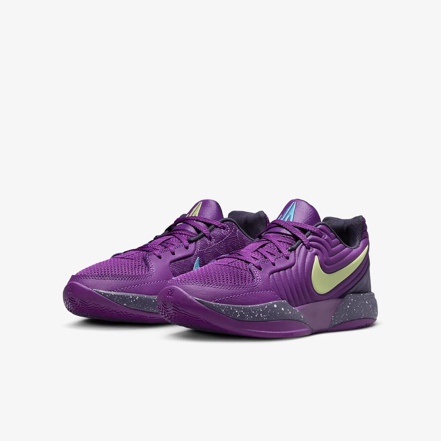 Nike Ja 2 'Big Kids' Basketball Shoes (FV5633-500, Bold Berry/Light Lemon Twist/Dark Raisin/Baltic Blue)