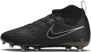 Nike Jr. Phantom Luna 2 Academy Little/Big Kids' MG Soccer Cleats (FJ2603-001, Black/Black)