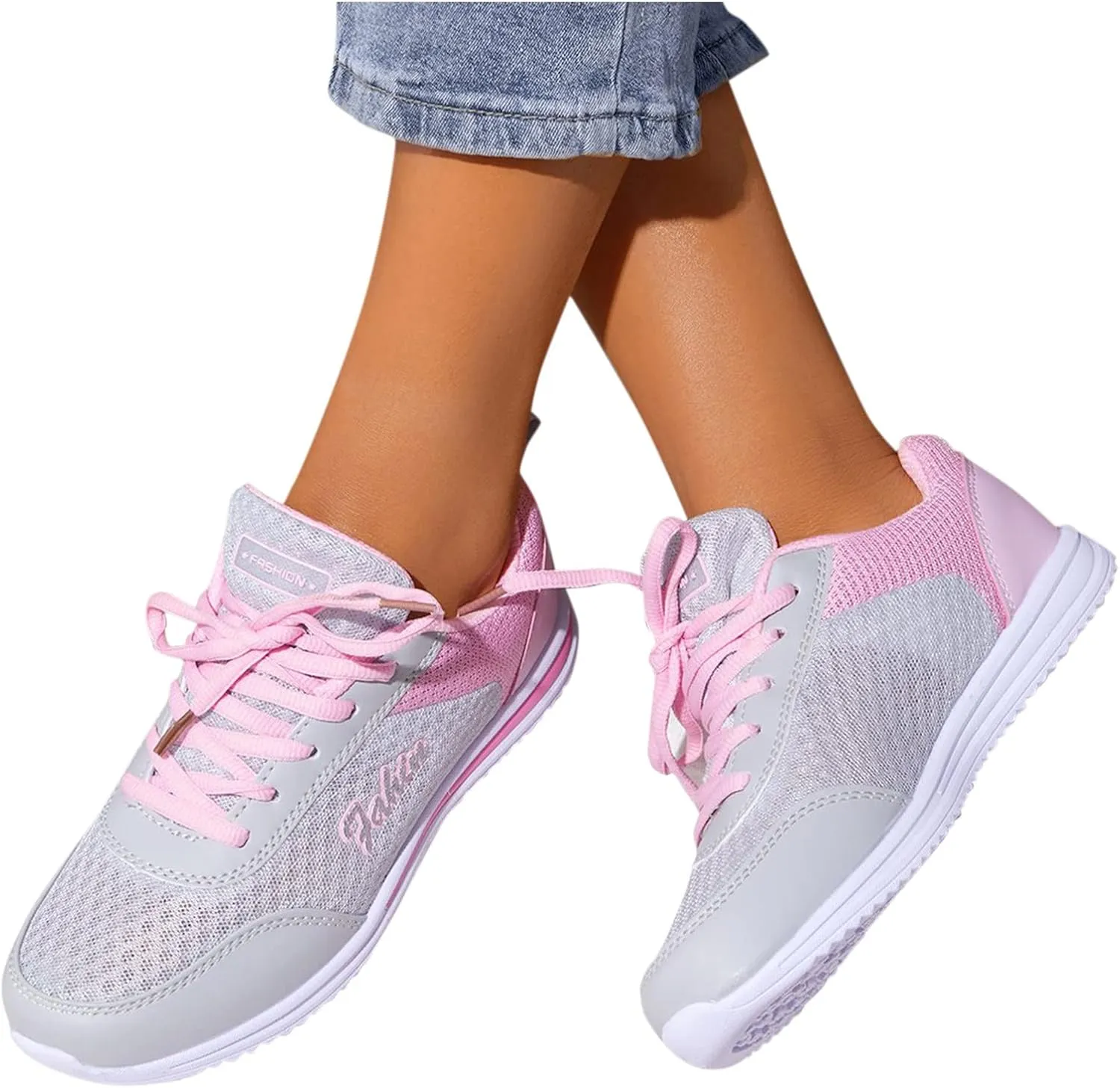Orthopedic Shoes for Women Wide Width Slip On Zapatos De Trabajo para Mujer Antideslizante Cross Gym Shoes Women Wide Size 8w Womens High Top Sneakers Tenis OrtopéDicos Mujer