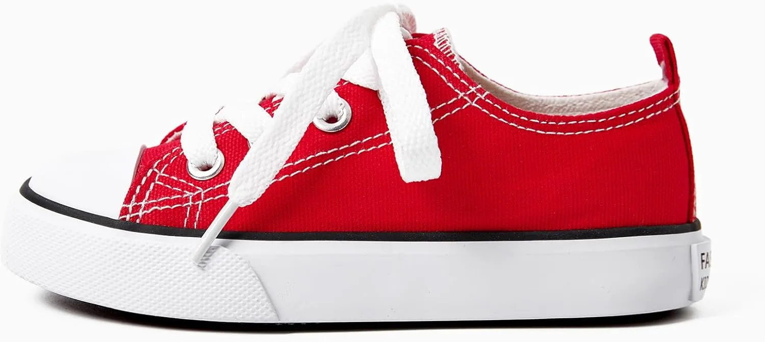 PATPAT Toddler Kid Canvas Sneaker Boys and Girls Slip On Sneakers Toddler Little Kid Big Kid Sneakers Shoes