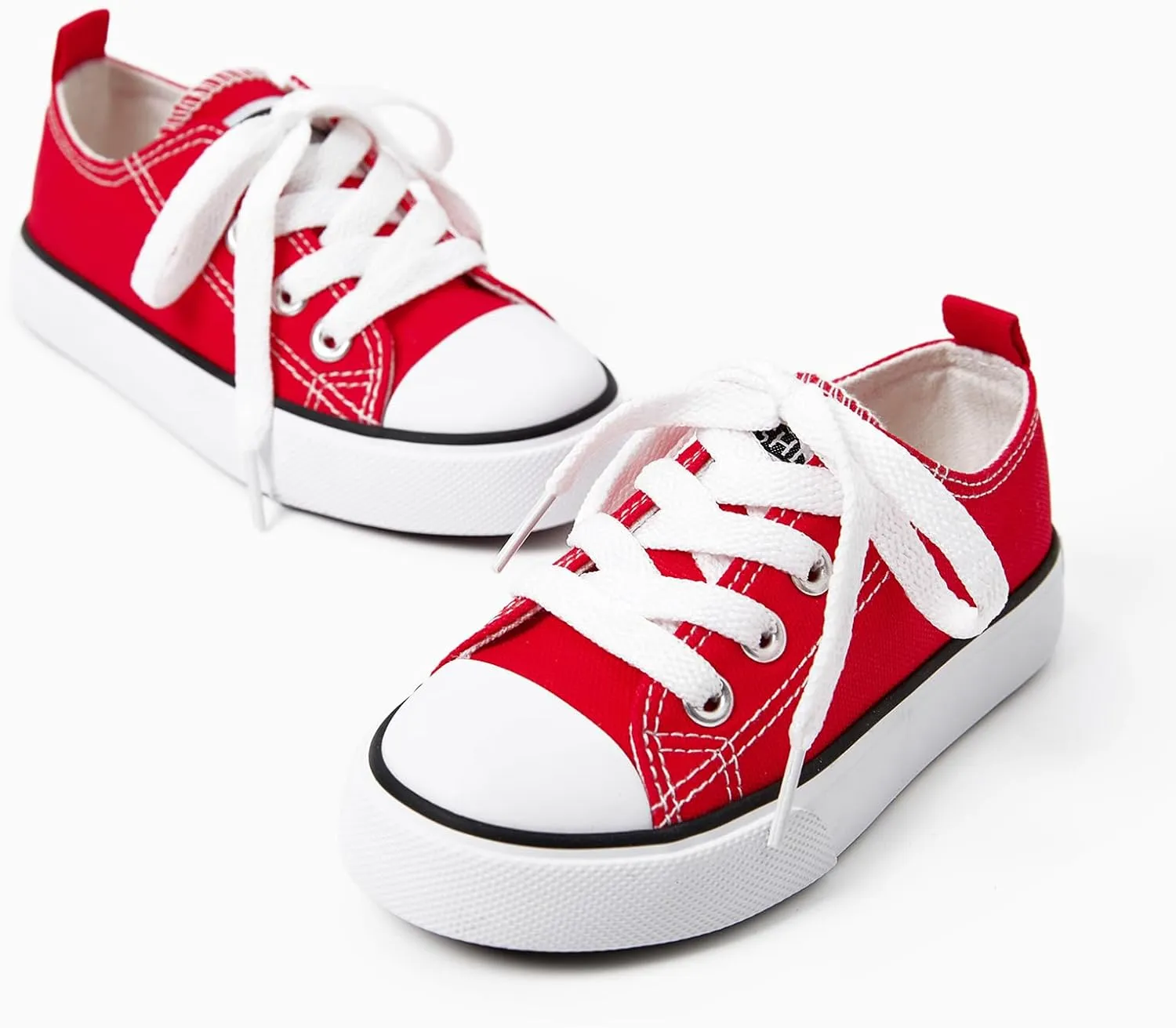 PATPAT Toddler Kid Canvas Sneaker Boys and Girls Slip On Sneakers Toddler Little Kid Big Kid Sneakers Shoes