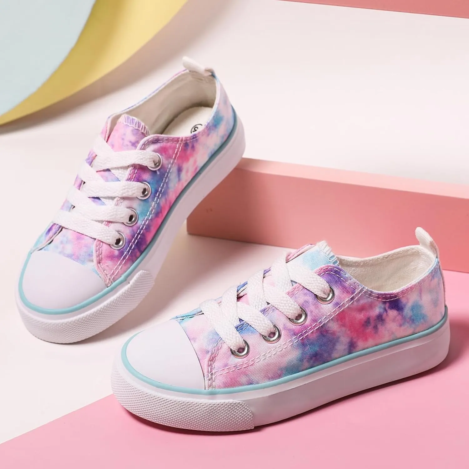 PATPAT Toddler Kid Canvas Sneaker Boys and Girls Slip On Sneakers Toddler Little Kid Big Kid Sneakers Shoes
