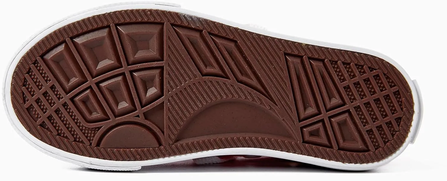 PATPAT Toddler Kid Canvas Sneaker Boys and Girls Slip On Sneakers Toddler Little Kid Big Kid Sneakers Shoes