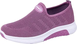 Plantar Fasciitis Shoes Women Work Dress Zapatos Especiales para Juanetes De Mujer Walking Shoes Women Brown 8.5 Wide Womens Running Sneakers Zapatos Antideslizante para Mujer