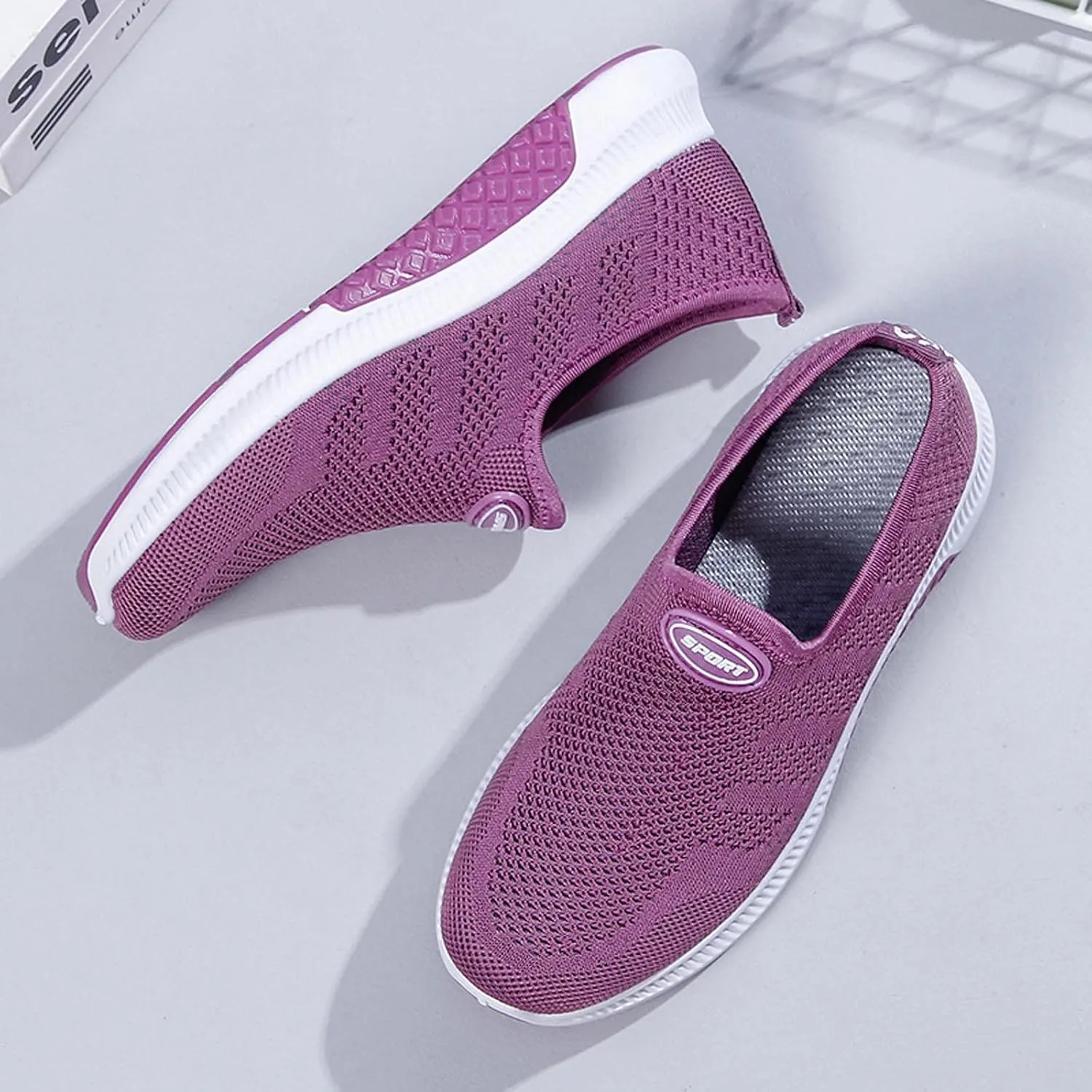 Plantar Fasciitis Shoes Women Work Dress Zapatos Especiales para Juanetes De Mujer Walking Shoes Women Brown 8.5 Wide Womens Running Sneakers Zapatos Antideslizante para Mujer