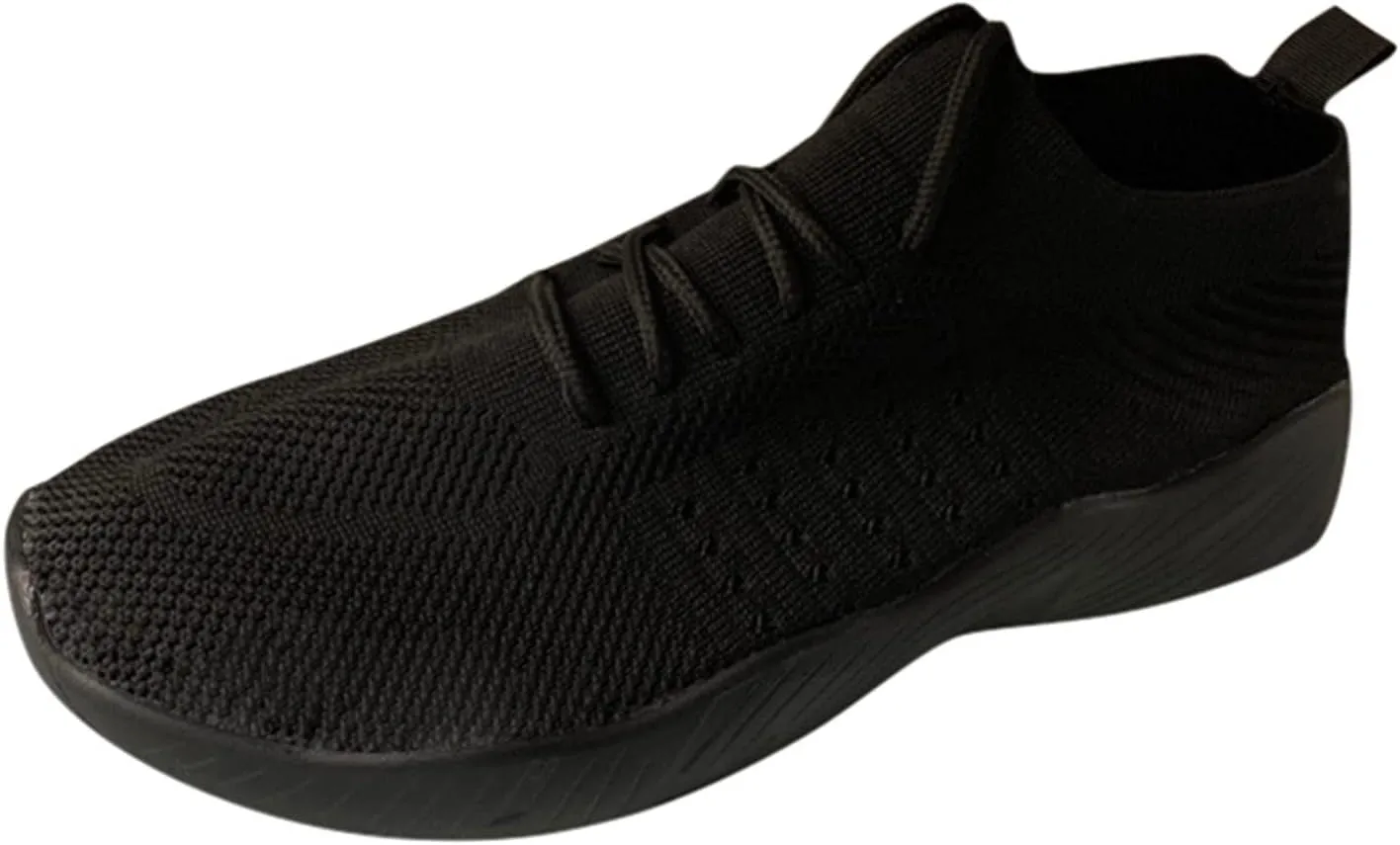 Platform Sneakers for Women 6 Wide Womens Non Slip Black Work Shoes Wide Width Low Heel Slip On Shoes for Women Womens Black Sneakers Size 10 Wide Pull On Sneakers Womens Platform