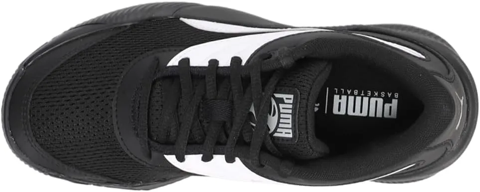 Puma Kids Boys Triple Basketball Sneakers Shoes - Black, White