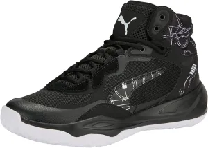 PUMA Men's Playmaker Pro Mid Basketball Sneaker