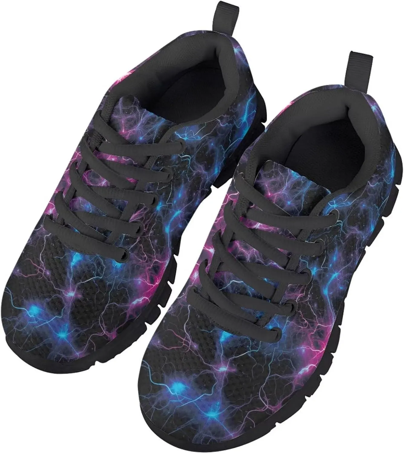 Running Shoes for Boys Breathable Anti-Slip Lace-Up Lightweight, Perfect for Jumping, Hiking, Basketball
