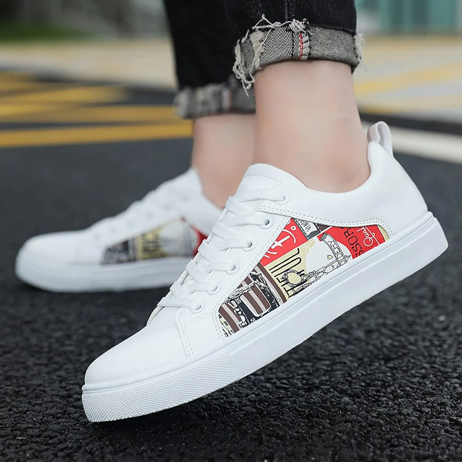 Running Shoes for Women Wide Toe Box Zapatillas Blancas para Mujer De Tacon Bajo Extra Wide Sneakers for Women Platform Sneakers for Women High Top Cute Black Sneakers for Women Comfortable