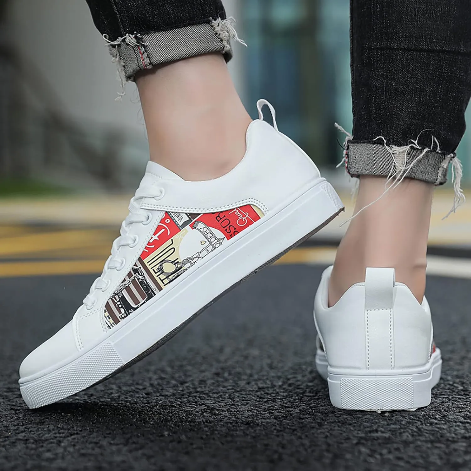 Running Shoes for Women Wide Toe Box Zapatillas Blancas para Mujer De Tacon Bajo Extra Wide Sneakers for Women Platform Sneakers for Women High Top Cute Black Sneakers for Women Comfortable