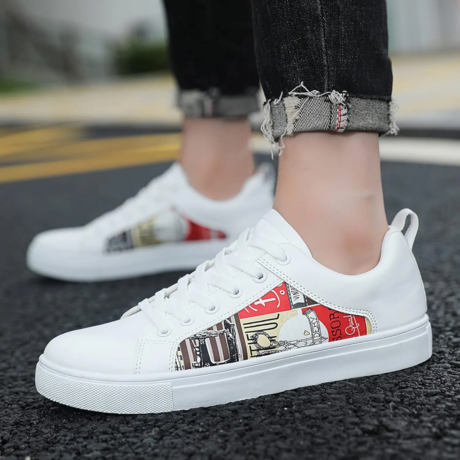 Running Shoes for Women Wide Toe Box Zapatillas Blancas para Mujer De Tacon Bajo Extra Wide Sneakers for Women Platform Sneakers for Women High Top Cute Black Sneakers for Women Comfortable