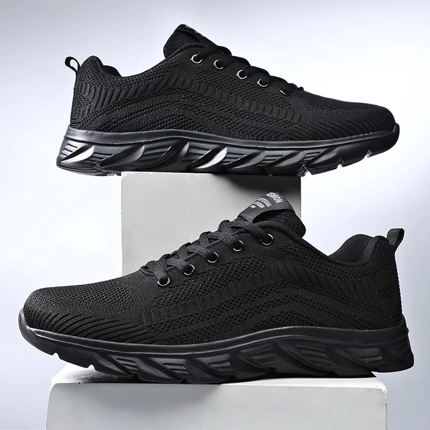 Running Shoes Lightweight Tennis Shoes Non Slip Gym Lace Up Mens Dress Shoes Walking Woman Shoes Casual White Sneakers Slip On Tennis Shoe Cross Trainer Shoe