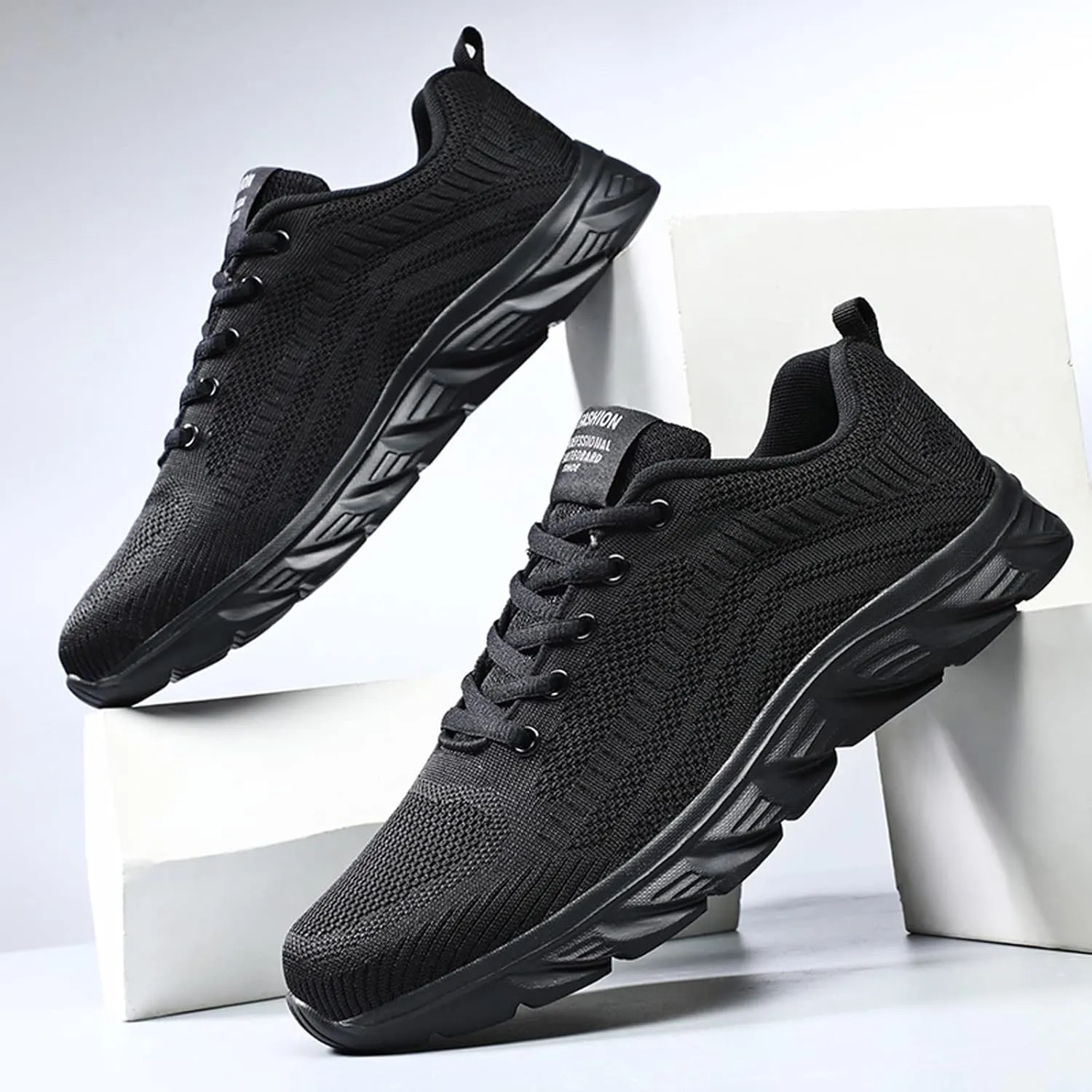 Running Shoes Lightweight Tennis Shoes Non Slip Gym Lace Up Mens Dress Shoes Walking Woman Shoes Casual White Sneakers Slip On Tennis Shoe Cross Trainer Shoe